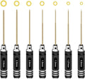 RCpow Hex Driver Set – 7-Piece Hex Allen Screwdriver Kit (0.9–3.0mm) for RC Cars, Drones & More