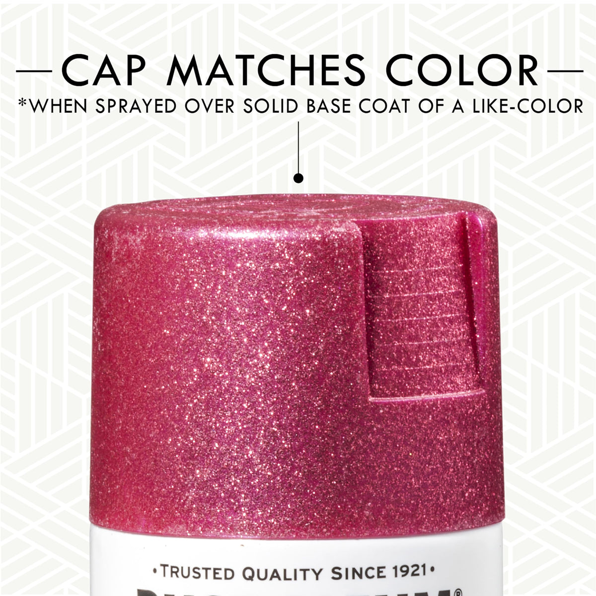 Rust-Oleum 301818 Specialty Glitter Spray Paint - Bright Pink, 10.25 oz | Bold Sparkle for Crafts