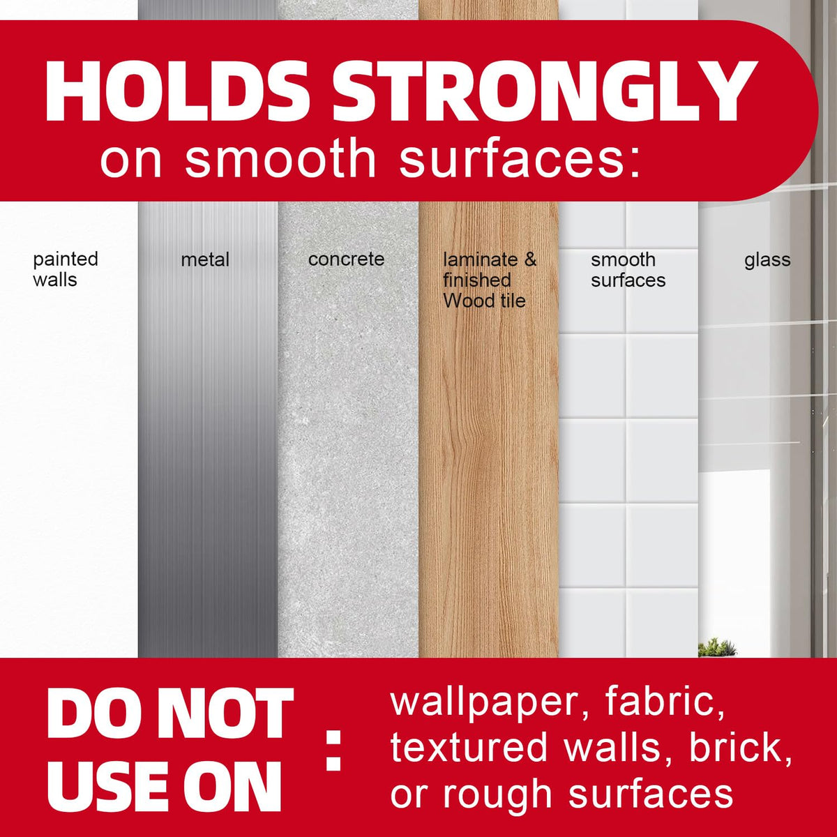 Sinfuo 24 Hooks Variety Pack – Heavy-Duty Adhesive Wall Hooks with Strips