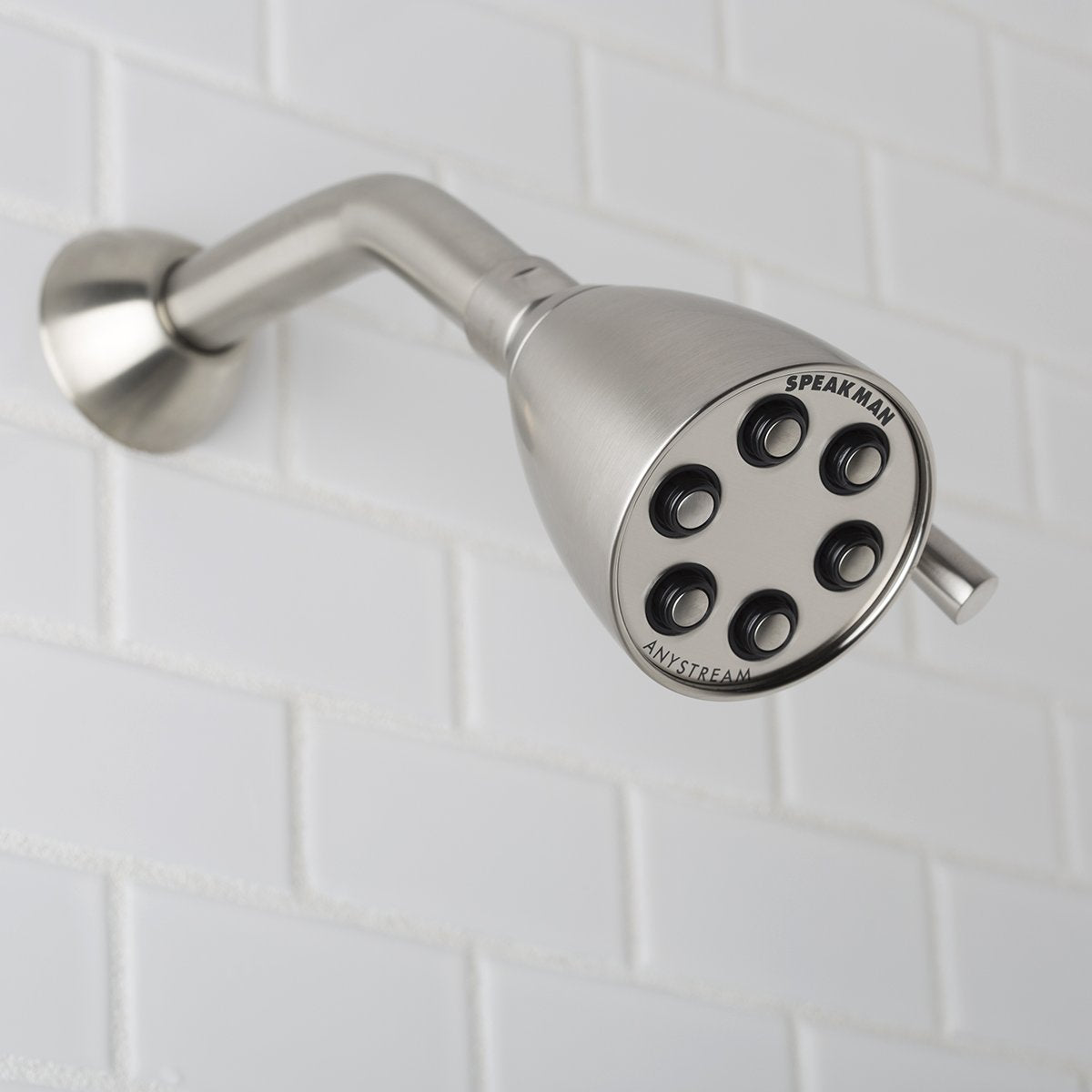 Speakman S-2252-BN Icon Anystream High Pressure Shower Head – Brushed Nickel