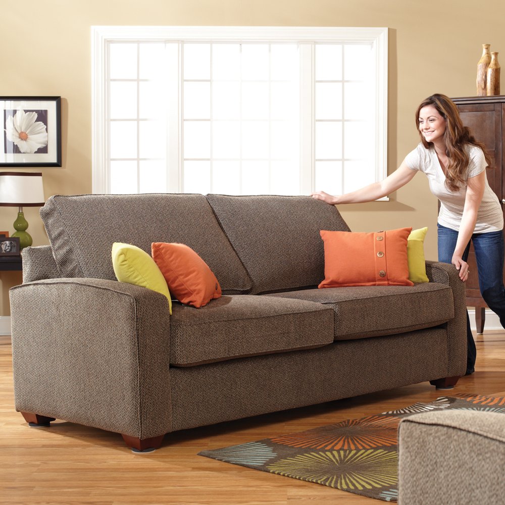 Super Sliders 20-Pack: Assorted Felt Furniture Sliders for Hard Surfaces – Beige