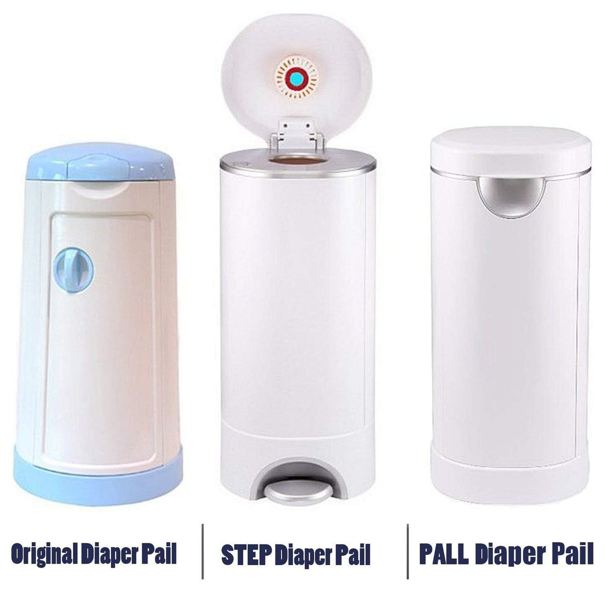 SYAOMUNLY Diaper Pail Refill Bags – 34-Count, 1088 Nappies, Arm & Hammer Compatible