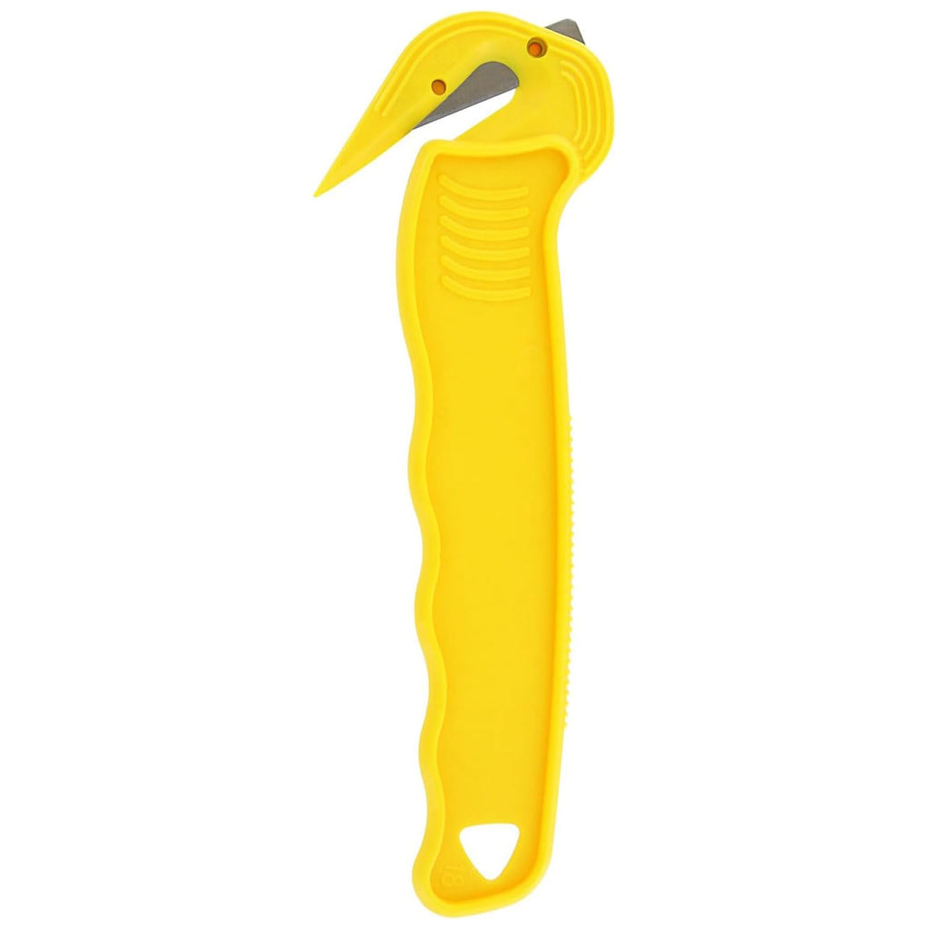 Thornton's Disposable Film Cutter – Sharp Steel Blade, Safe Hidden-Blade Design, Yellow