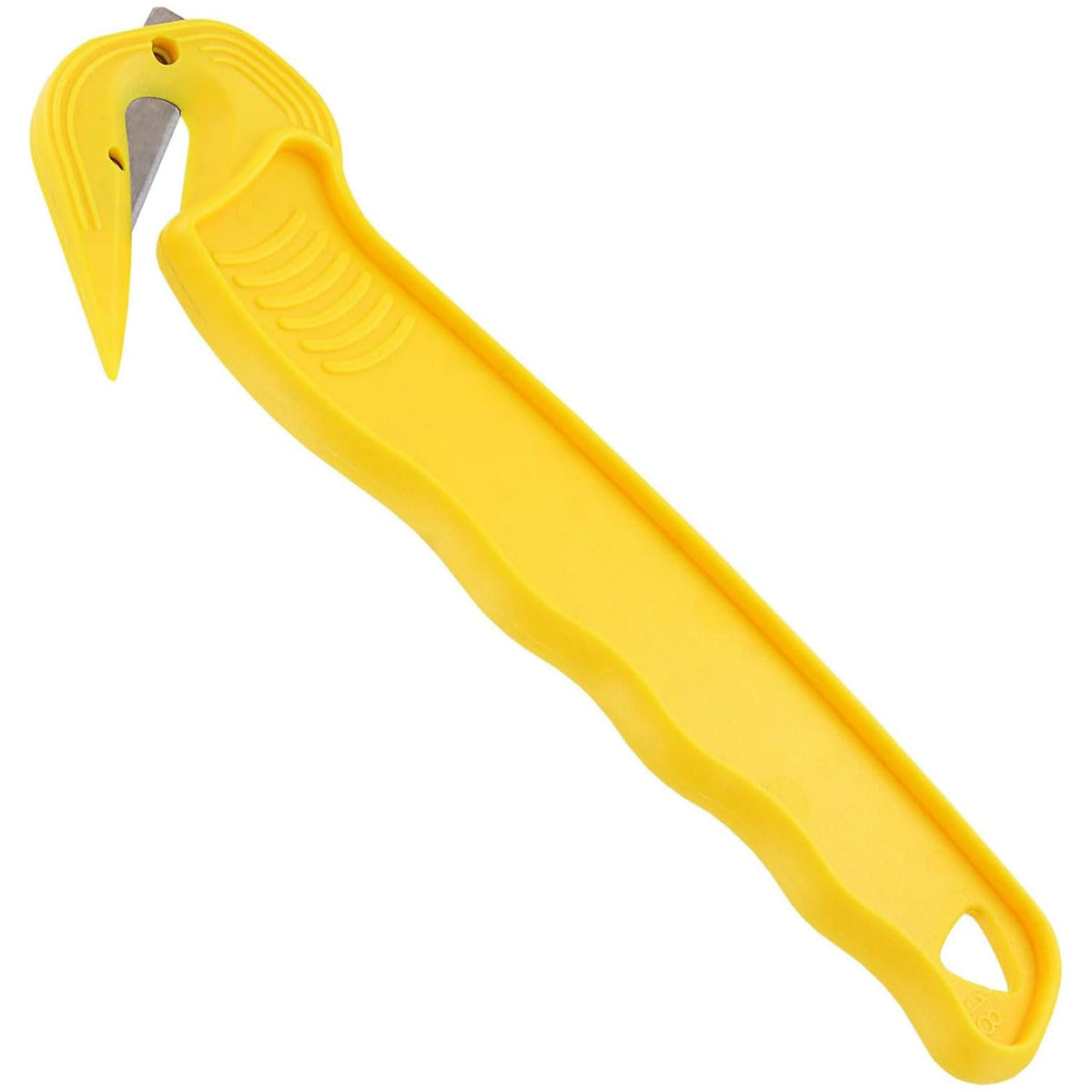 Thornton's Disposable Film Cutter – Sharp Steel Blade, Safe Hidden-Blade Design, Yellow
