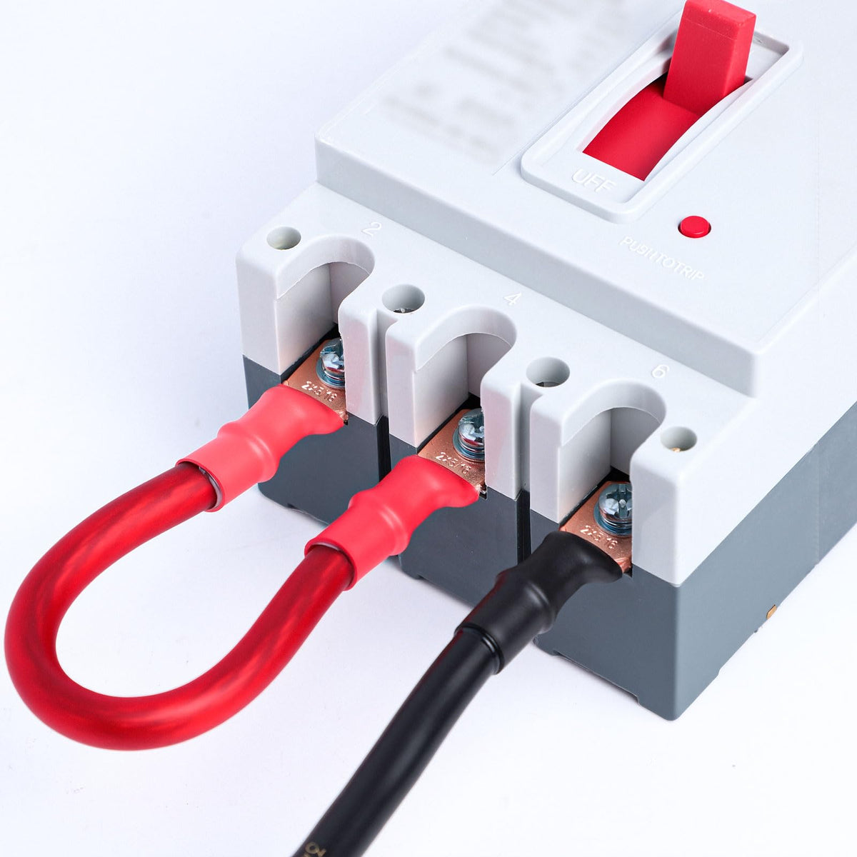 TKDMR Battery Cable Ends Kit — 264 Pcs, 132 AWG Lugs & 4:1 Heat Shrink Tubing