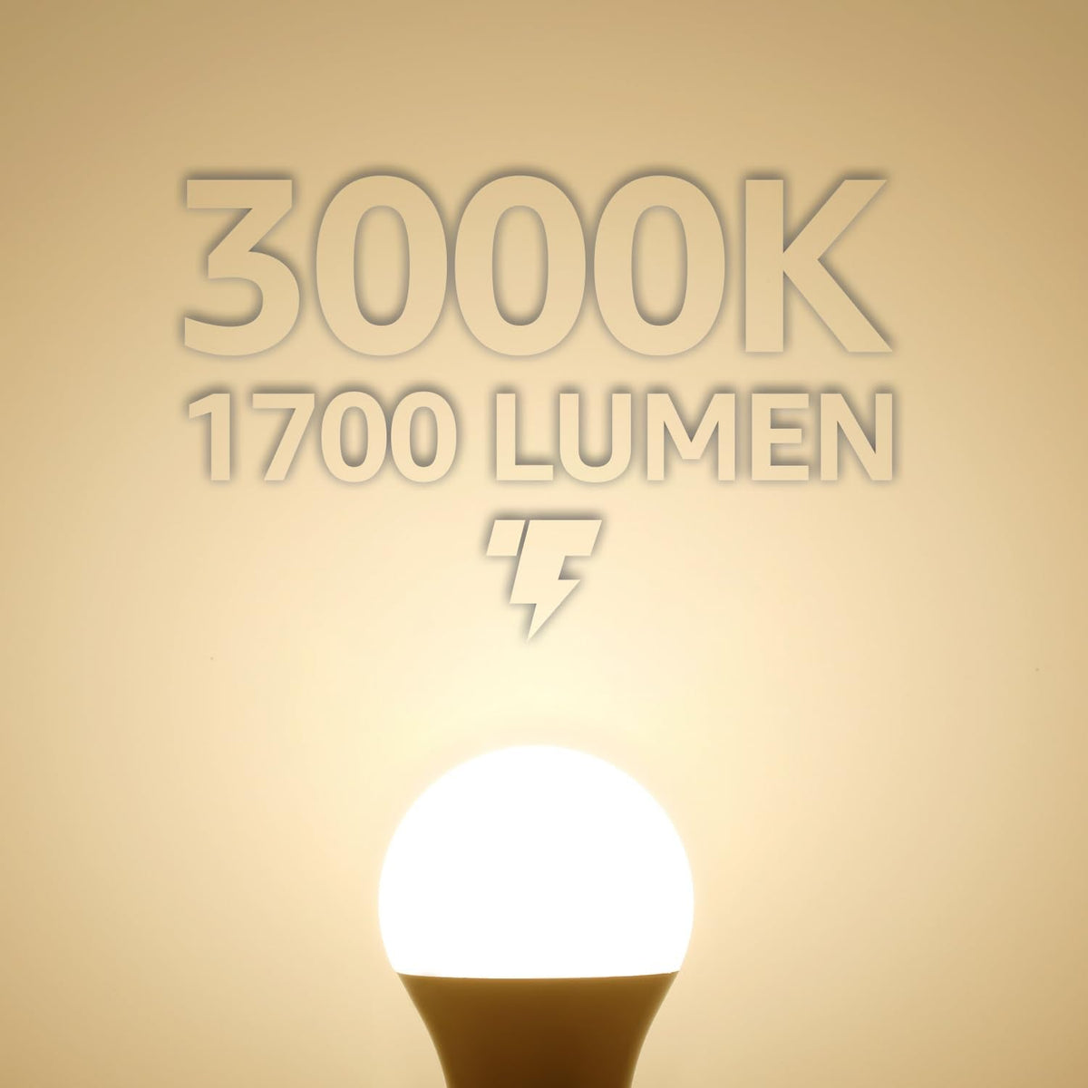 TORCHSTAR 1700LM Universal Garage Door Opener LED Bulb – 15W, 100W Equivalent, E26 Base, 3000K Warm White (Pack of 2)