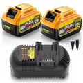 VelgoNyx 12.6Ah 20V/60V MAX Battery Pack — 2-Pack for DeWalt DCB606/609/612/615