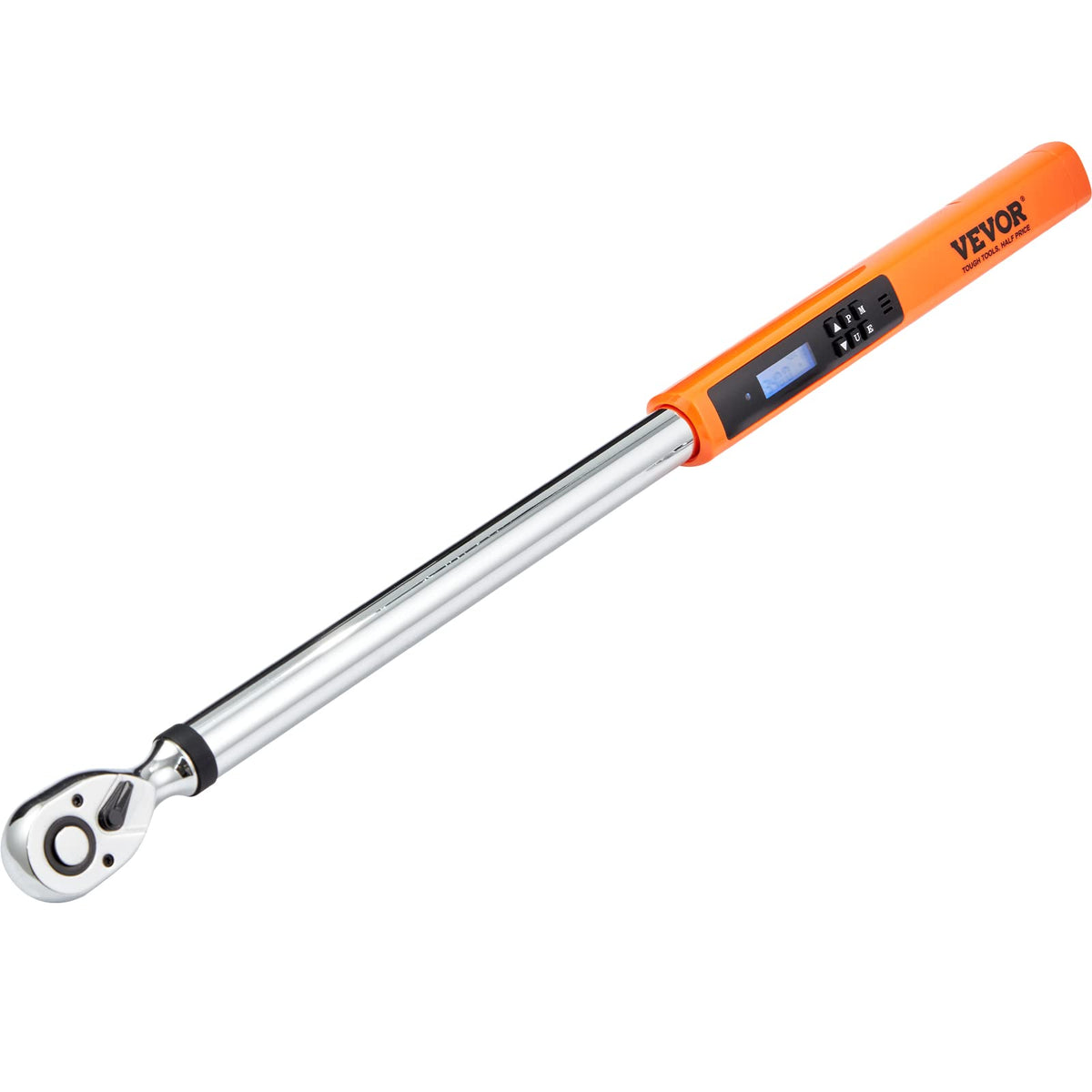 VEVOR Digital Torque Wrench 1/2 Inch Drive – 25-250 ft-lb / 34-340 N·m | ±2% Accuracy | 3-Mode with LED Beep