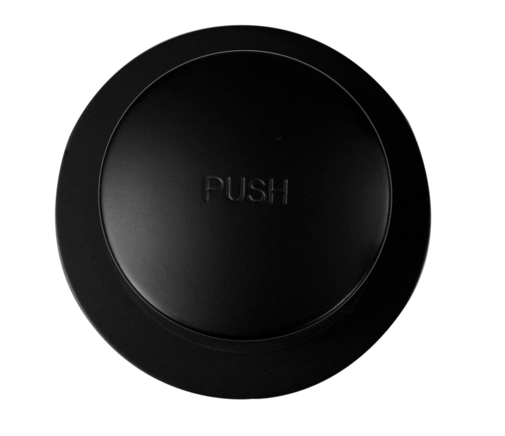 Westbrass 593144-62 14in Black Tubular Bathtub Waste & Overflow with Tip-Toe Drain Plug – Matte Black