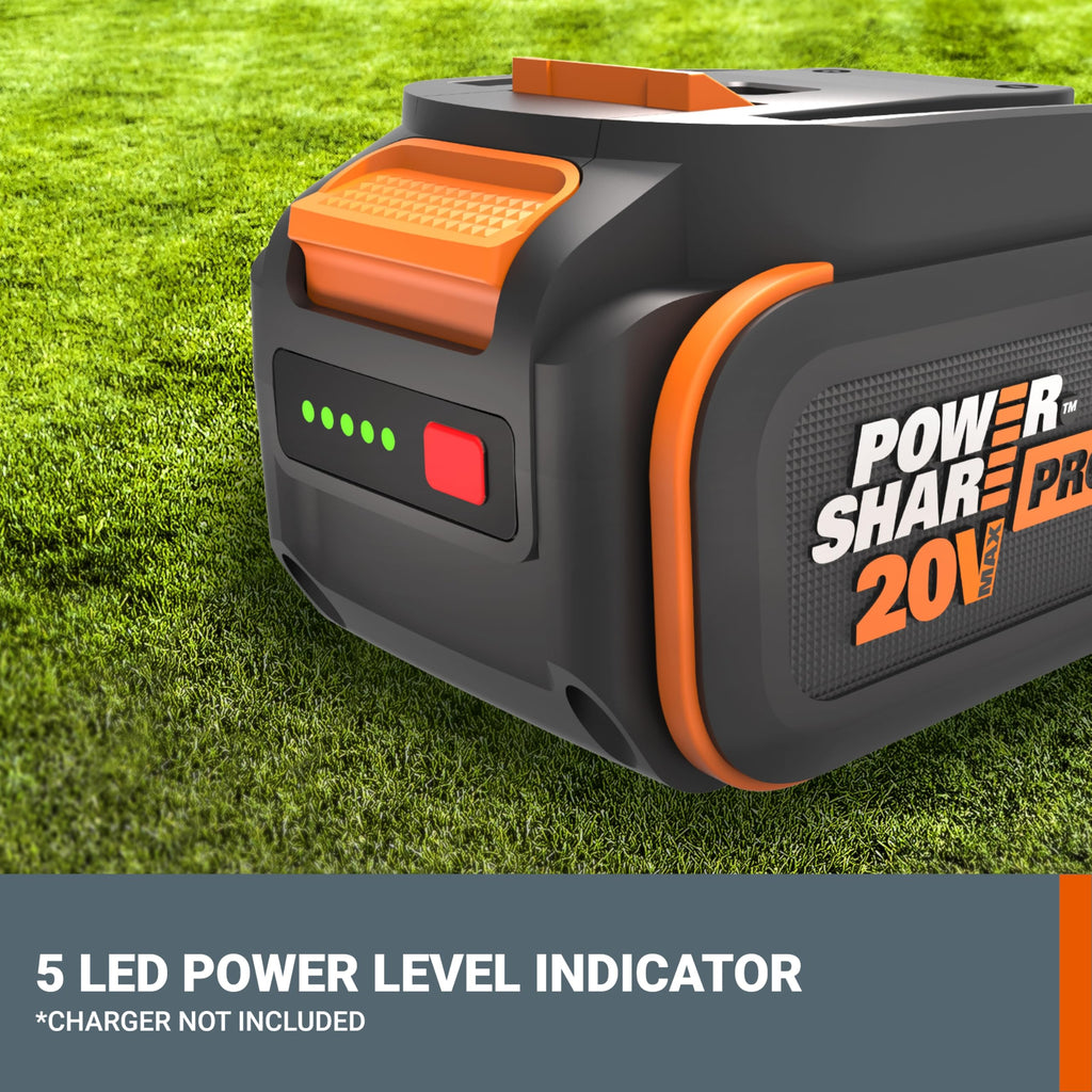 WORX 20V 4.0Ah PowerShare Pro Battery – 2-Pack WA3674.2
