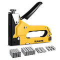 YEAHOME 4-in-1 Heavy-Duty Upholstery Staple Gun with 4000 Staples