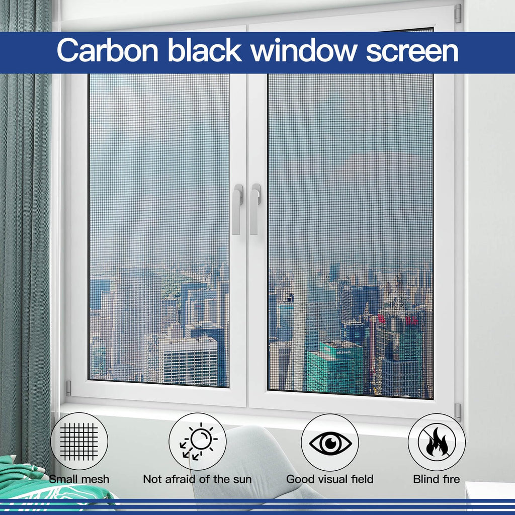 Yolovit Window Screen Repair Kit – 48x114 Mesh with All Tools (8-in-1)
