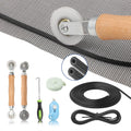 Yolovit Window Screen Repair Kit – 48x114 Mesh with All Tools (8-in-1)